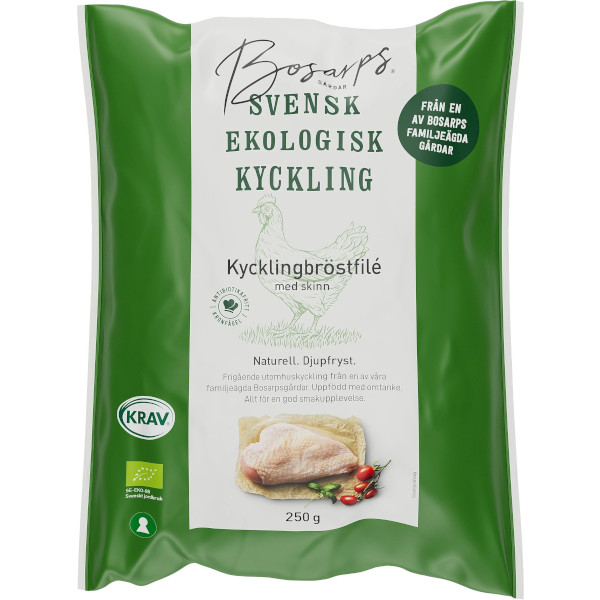 Bosarps Gårdar Kycklingbröstfilé Ekologisk