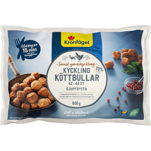 Kronfågel Kycklingköttbullar
