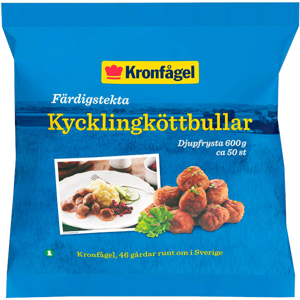 Kronfågel Kycklingköttbullar