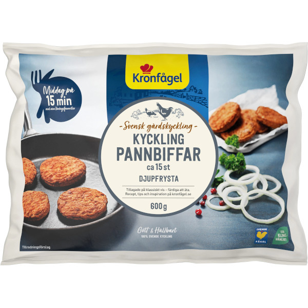 Kronfågel Kycklingpannbiffar
