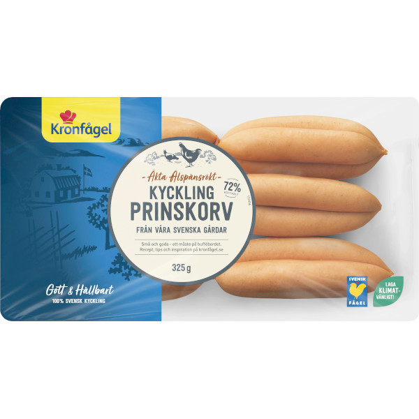 Kronfågel Kycklingprinskorv