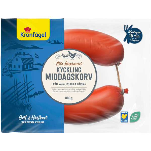 Kronfågel Kyckling Middagskorv