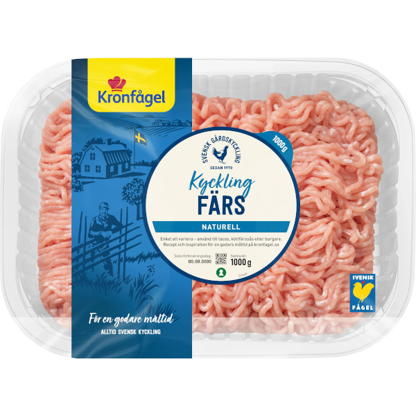 Kronfågel Kycklingfärs