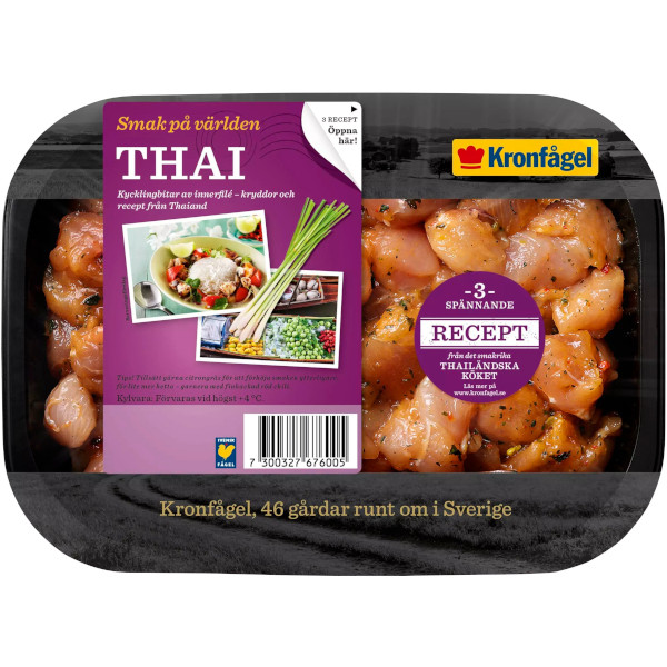 Kronfågel Kycklingbitar Thai