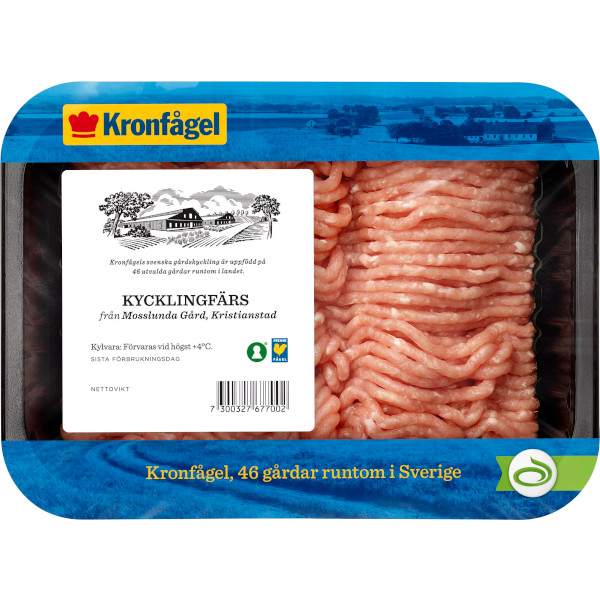Kronfågel Kycklingfärs