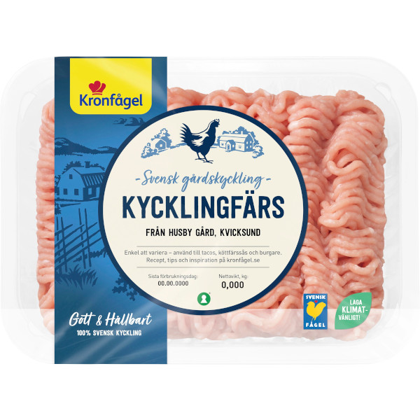 Kronfågel Kycklingfärs