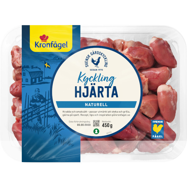 Kronfågel Kycklinghjärta