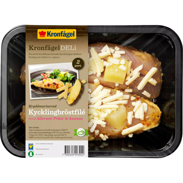 Kronfågel Kycklingbröstfilé Allerum Präst & Ananas