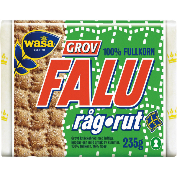 Wasa Knäckebröd Falu Rågrut Grov