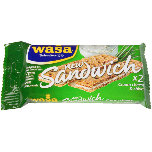 Wasa Sandwich Cream Cheese & Chives