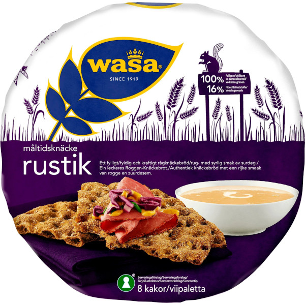 Wasa Måltidsknäcke Rustik