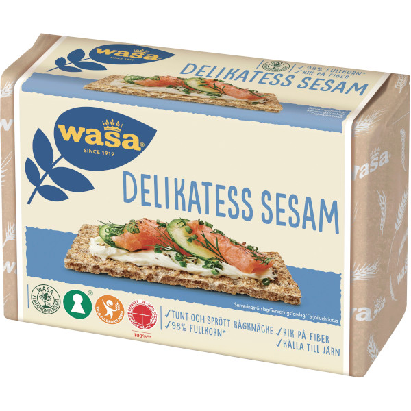 Wasa Knäckebröd Delikatess Sesam