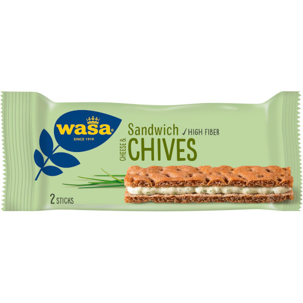 Wasa Sandwich Cheese & Chives