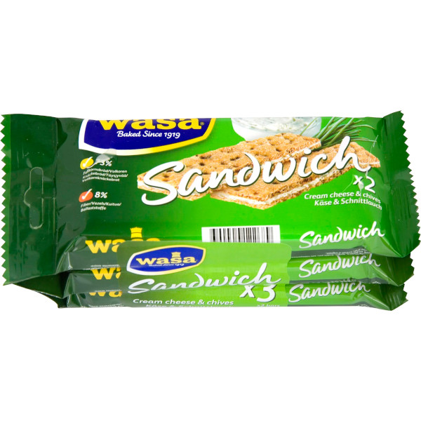 Wasa Sandwich Cream Cheese & Chives