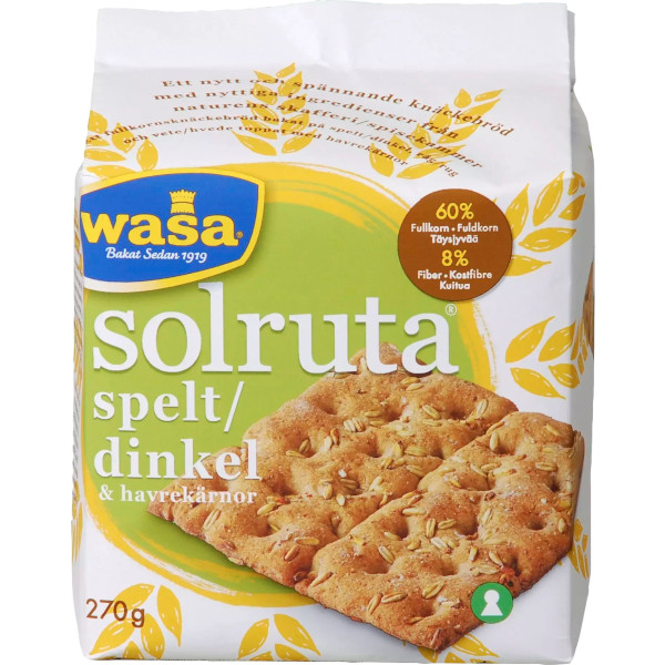 Wasa Solruta Dinkel & Havrekärnor