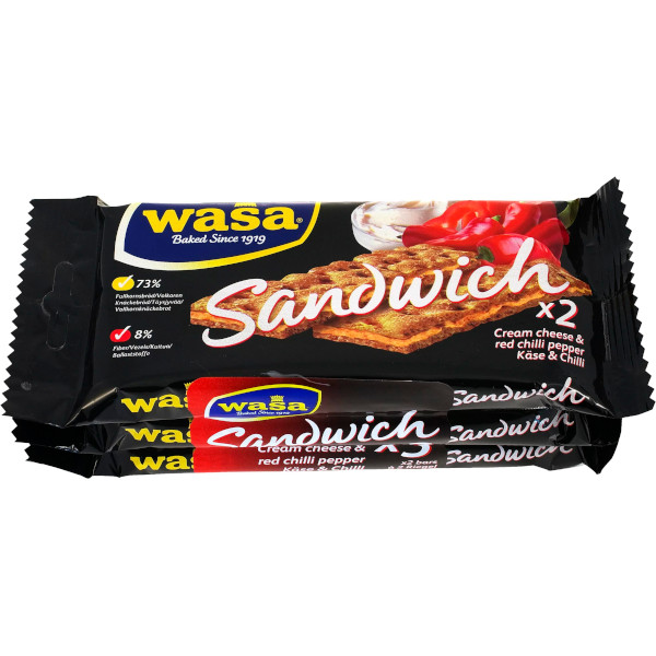 Wasa Sandwich Cream Cheese & Red Chili Pepper