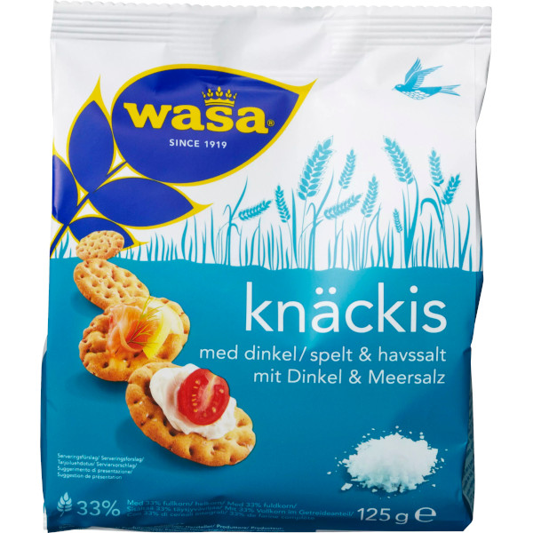 Wasa Knäckis Dinkel & Havssalt