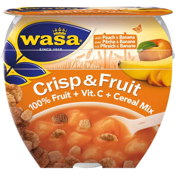 Wasa Crisp & Fruit Peach/Banana