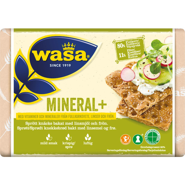 Wasa Knäckebröd Mineral+