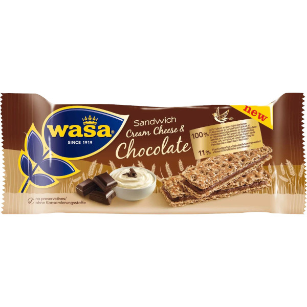 Wasa Sandwich Cream Cheese & Chocolate