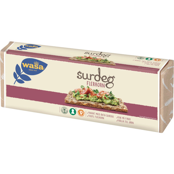 Wasa Knäckebröd Surdeg Flerkorn