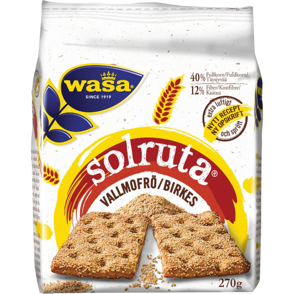 Wasa Solruta Vallmofrö