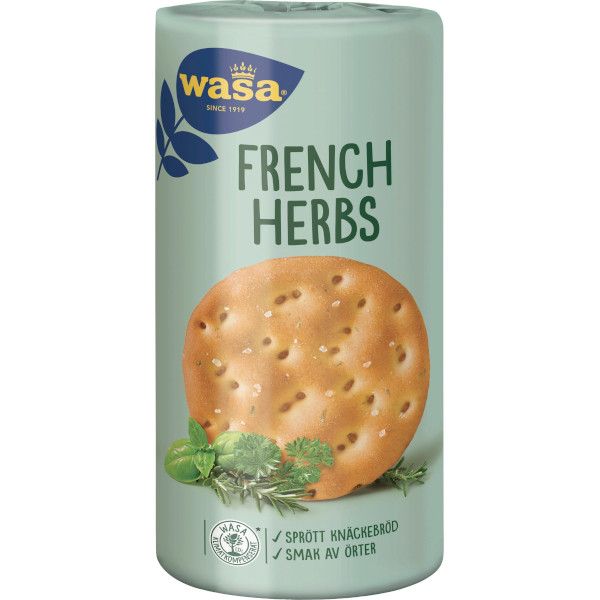 Wasa Knäckebröd Runda French Herbs