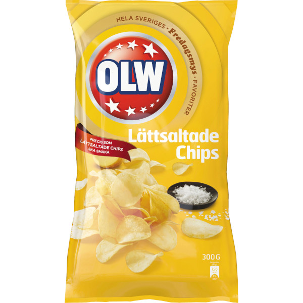 OLW Chips Lättsaltade