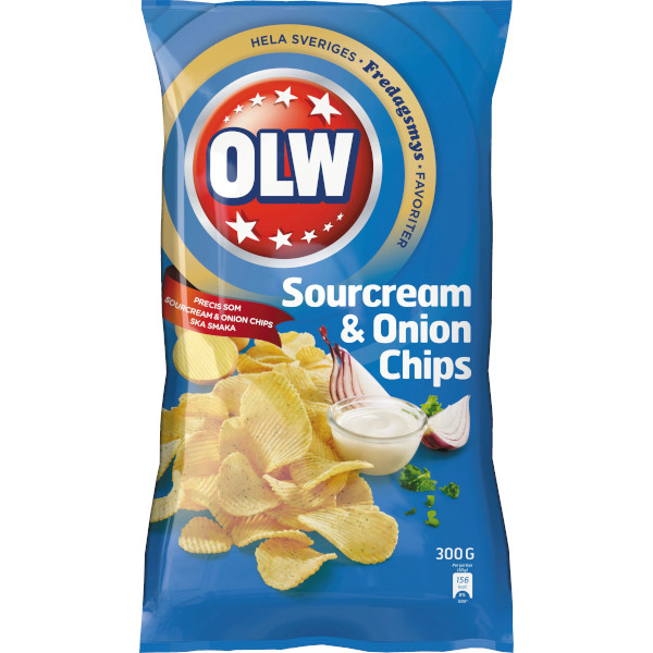 OLW Chips Sourcream & Onion
