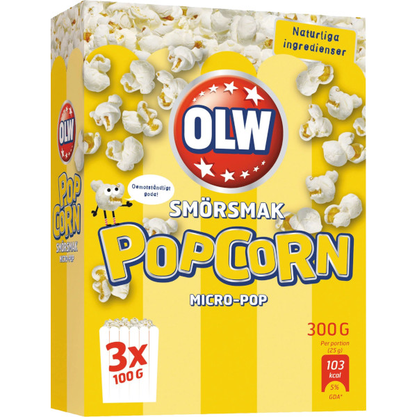 OLW Micro-Pop Smörsmak