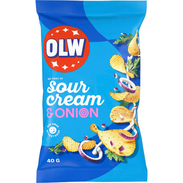 OLW Chips Sourcream & Onion