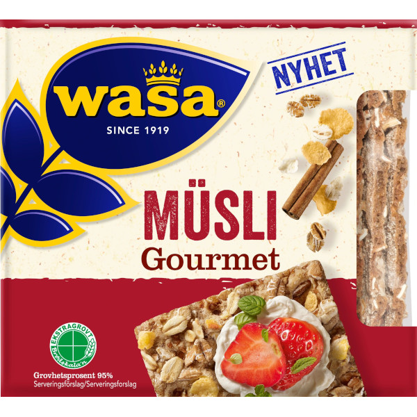 Wasa Knäckebröd Müsli Gourmet