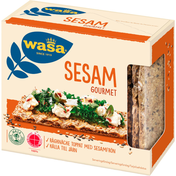 Wasa Knäckebröd Sesam Gourmet