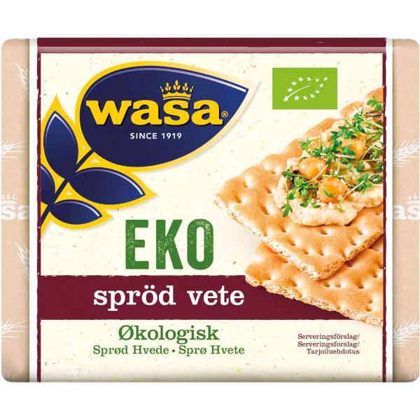 Wasa Knäckebröd Eko Spröd Vete