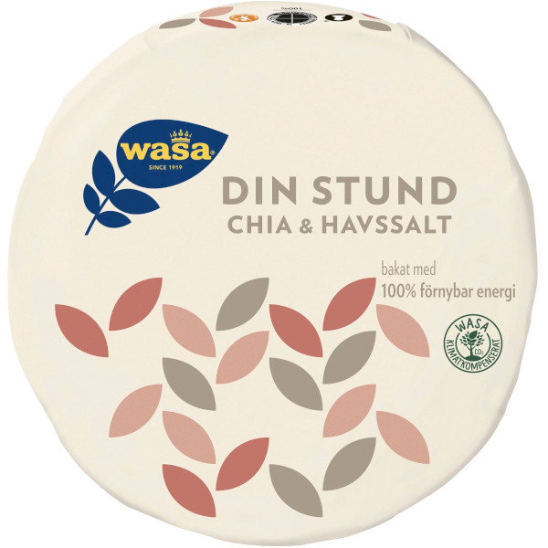 Wasa Knäckebröd Din Stund Chia & Havssalt