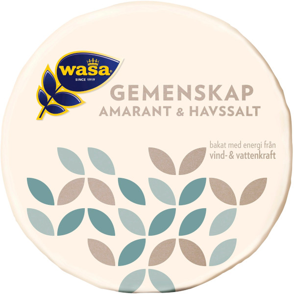 Wasa Knäckebröd Gemenskap Amarant & Havssalt