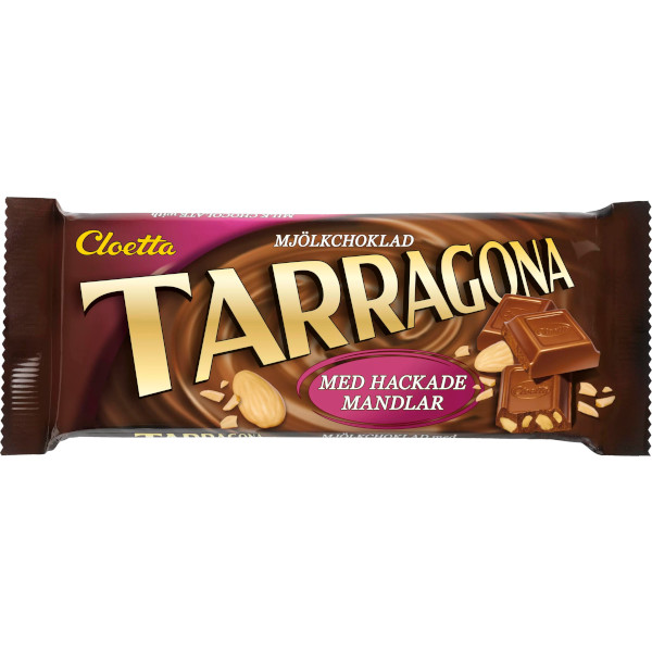 Cloetta Chokladkaka Tarragona Hackade Mandlar