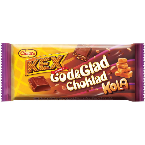 Cloetta Chokladkaka Kexchoklad Kola
