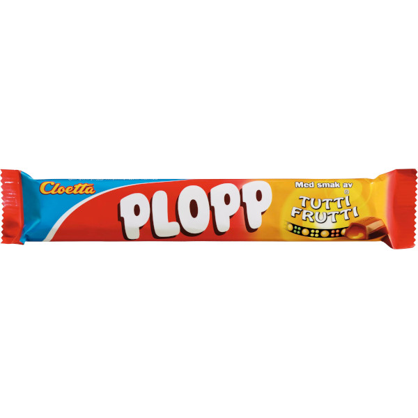 Cloetta Chokladbit Plopp Tutti Frutti