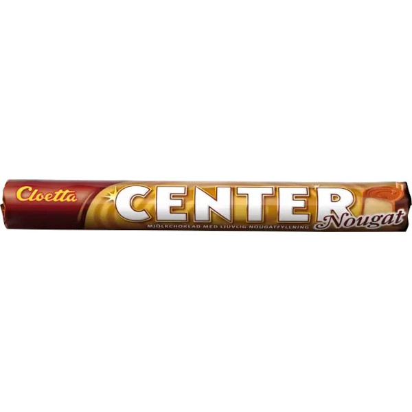 Cloetta Chokladrulle Center Nougat