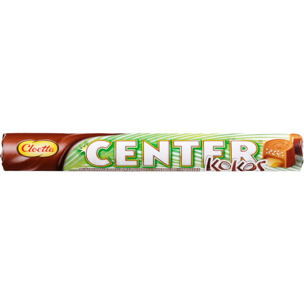 Cloetta Chokladrulle Center Kokos