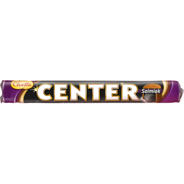 Cloetta Chokladrulle Center Salmiak