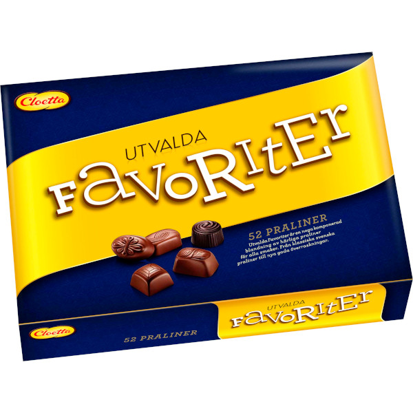 Cloetta Chokladpraliner Utvalda Praliner