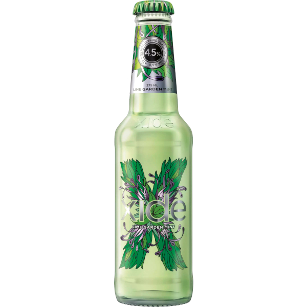 Xide Blanddryck Lime Garden Mint 4,5%