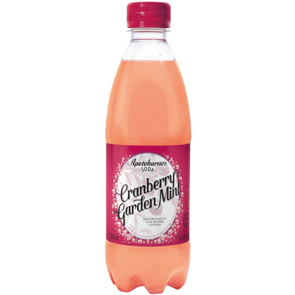 Apotekarnes Läsk Cranberry/Garden Mint