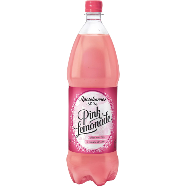 Apotekarnes Läsk Pink Lemonade