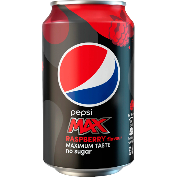 Pepsi Läsk Max Raspberry