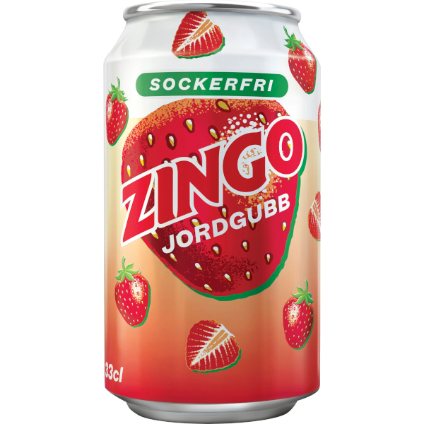 Zingo Läsk Jordgubb Sockerfri