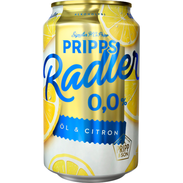 Pripps Radler Öl & Citron Alkoholfri