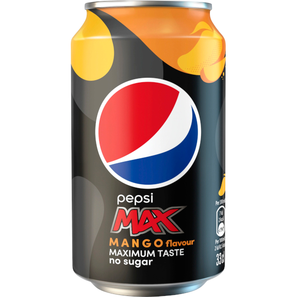 Pepsi Läsk Max Mango